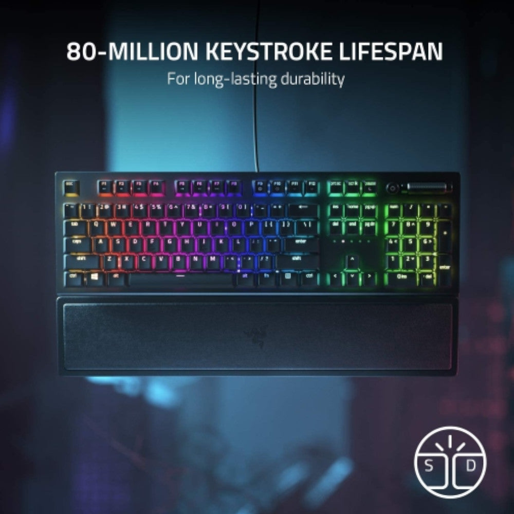 RAZER OFFICAL OUTLET - RZ03-03490200 BlackWidow V3 Mechanical Gaming Keyboard - Razer Renewed