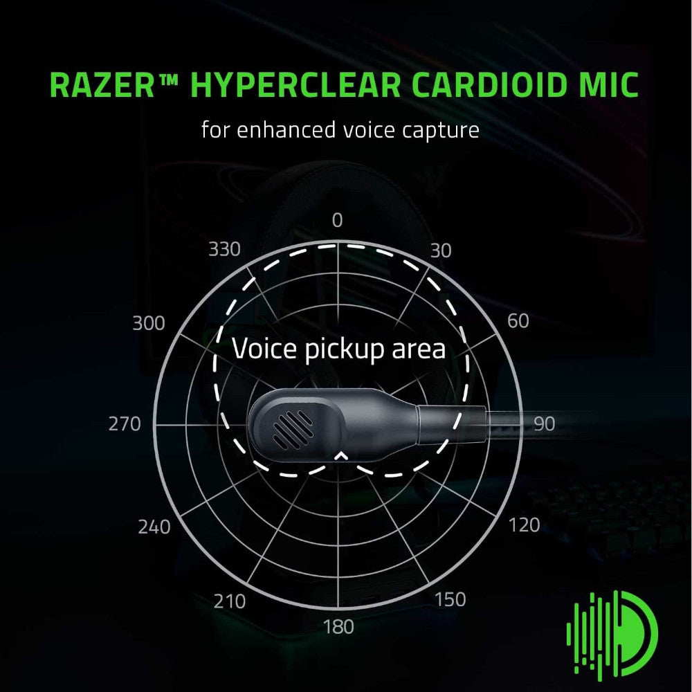 RAZER OFFICAL OUTLET - RZ04-03240100 BlackShark V2 X Gaming Headset- Razer Renewed