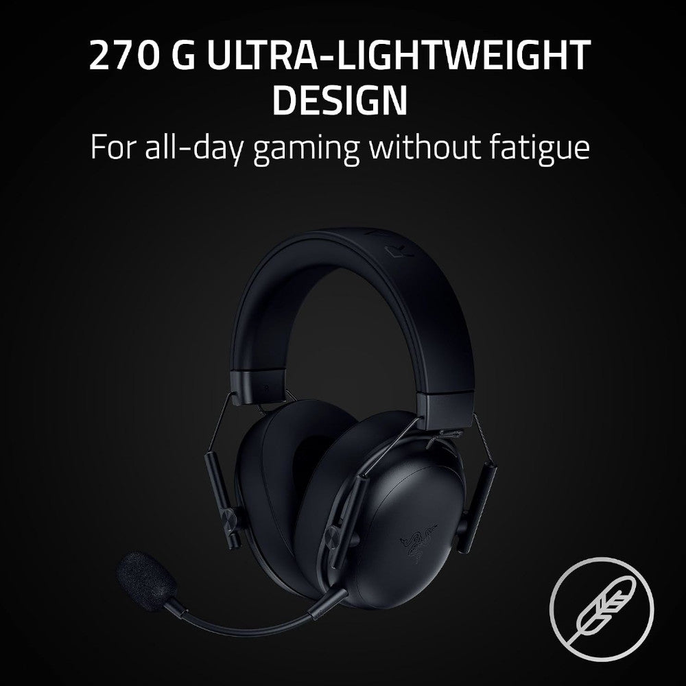 RAZER OFFICAL OUTLET - RZ04-05420100-R3 BlackShark V3 X HyperSpeed Wireless Gaming Headset- Razer Renewed
