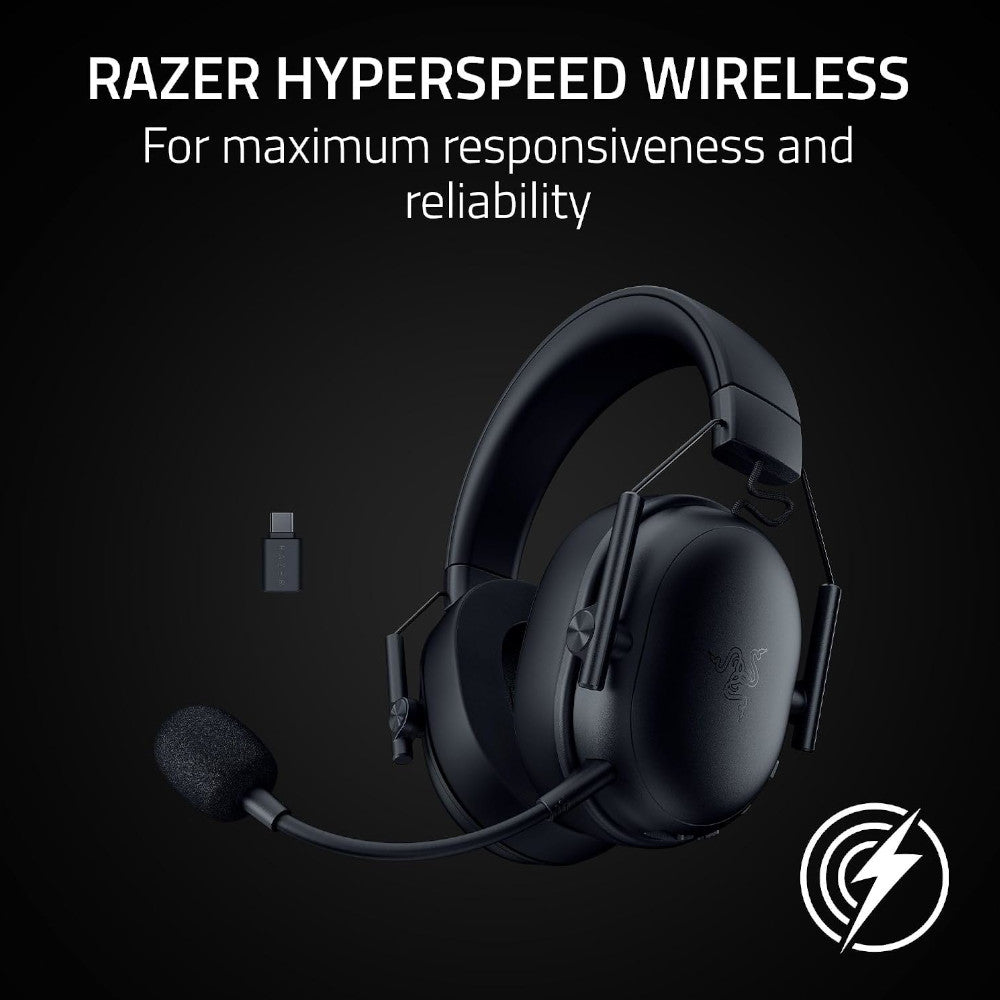 RAZER OFFICAL OUTLET - RZ04-05420100-R3 BlackShark V3 X HyperSpeed Wireless Gaming Headset- Razer Renewed