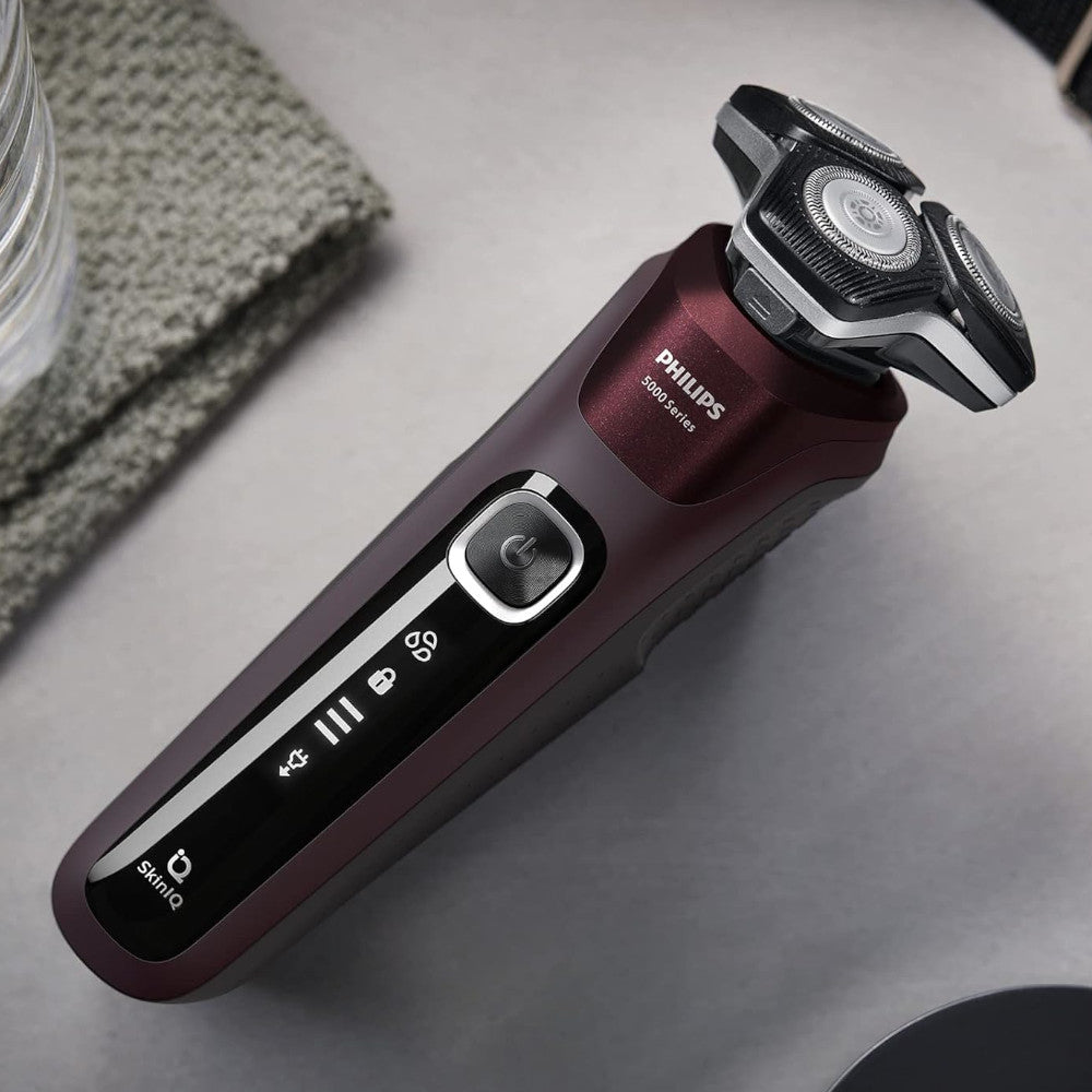 PHILIPS S5881/10 Rasoir électrique série 5000, humide et sec avec technologie SkinIQ
