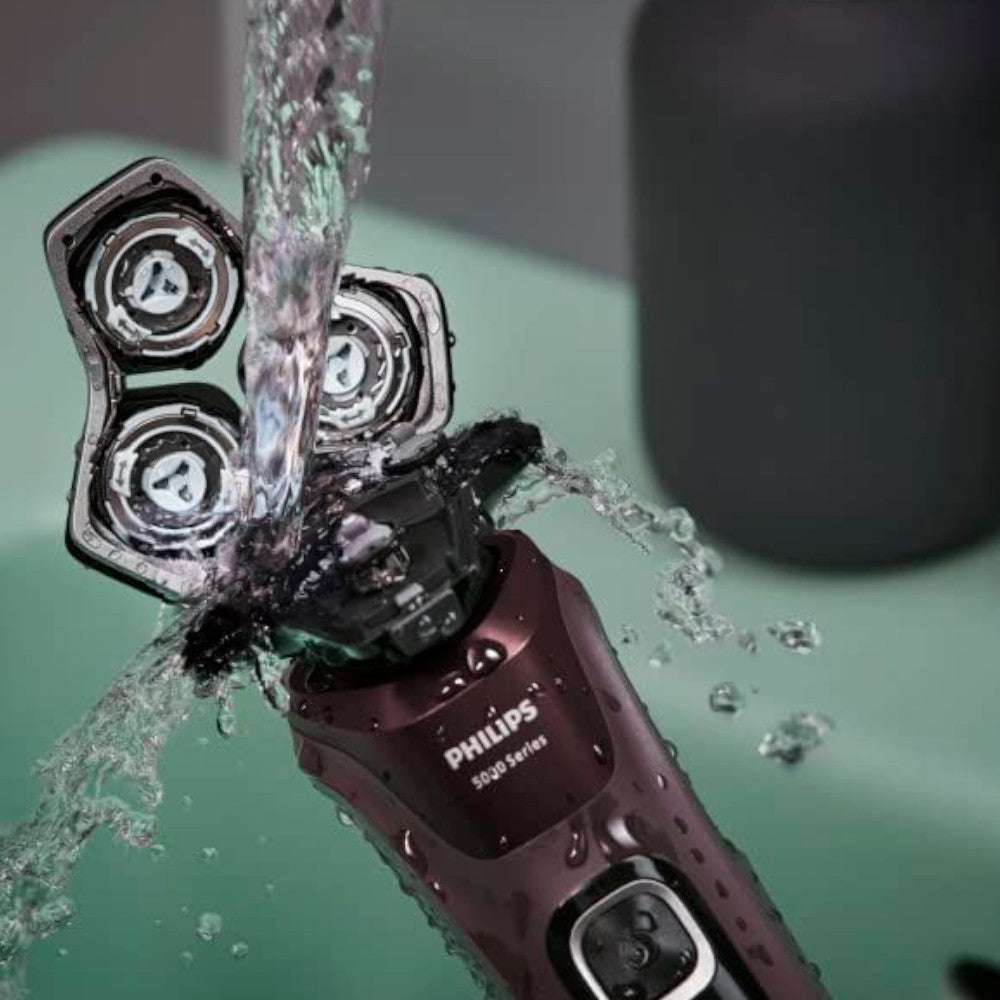 PHILIPS S5881/10 Rasoir électrique série 5000, humide et sec avec technologie SkinIQ