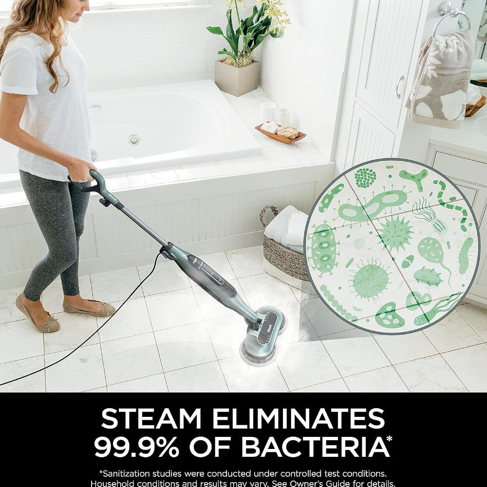 SHARK S7000C Steam & Scrub All-in-One Scrubbing and Sanitizing Hard Floor Steam Mop - Factory serviced with 90 day warranty