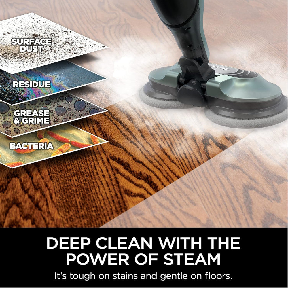 Balai vapeur tout-en-un SHARK S7005C Steam &amp; Scrub pour sols durs - Entretien en usine avec garantie Home Essentials
