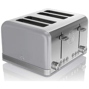 Grille-pain rétro 4 tranches SWAN ST19020GRN