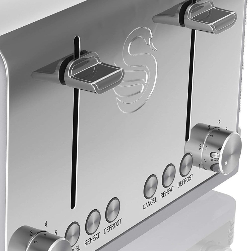 Grille-pain rétro 4 tranches SWAN ST19020GRN