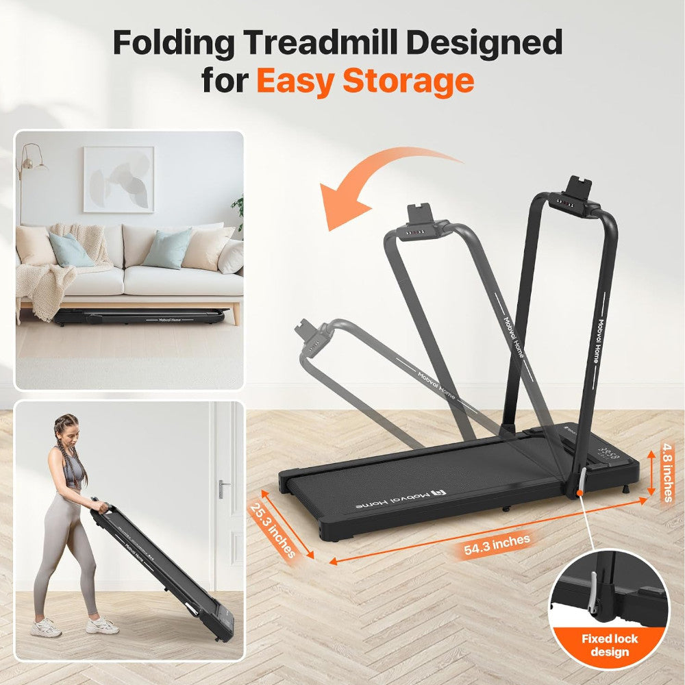MOBVOI HOME T4225 Walking Pad Treadmill with Incline