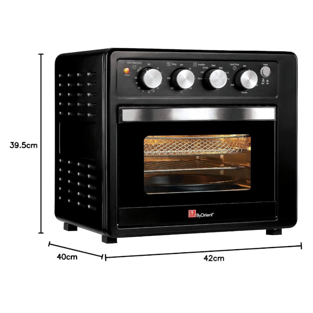 BYORIENT TL2501K Air Fryer Toaster Oven 25L - Factory serviced with Home Essentials warranty