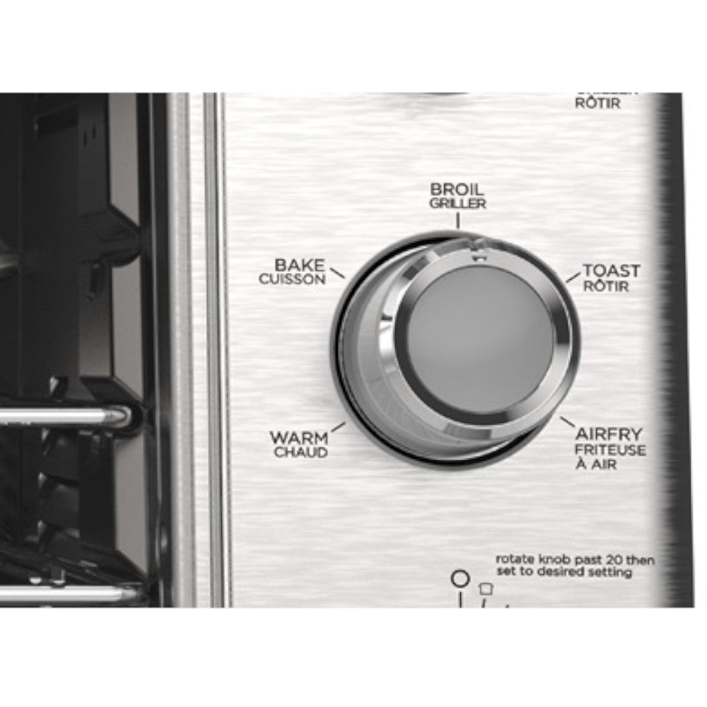 Four grille-pain à 6 tranches BLACK+DECKER Crisp 'N Bake™ Air Fry - Certifié en usine avec garantie complète - TO3405SSC