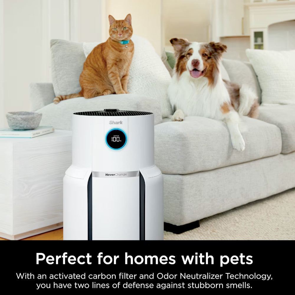 SHARK UA1450 NeverChange™ Air Purifier MAX - Factory serviced with Home Essentials warranty