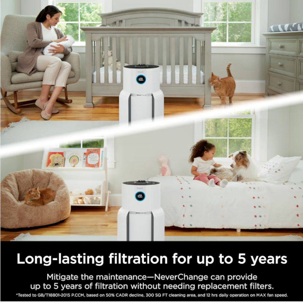 SHARK UA1450 NeverChange™ Air Purifier MAX - Factory serviced with Home Essentials warranty