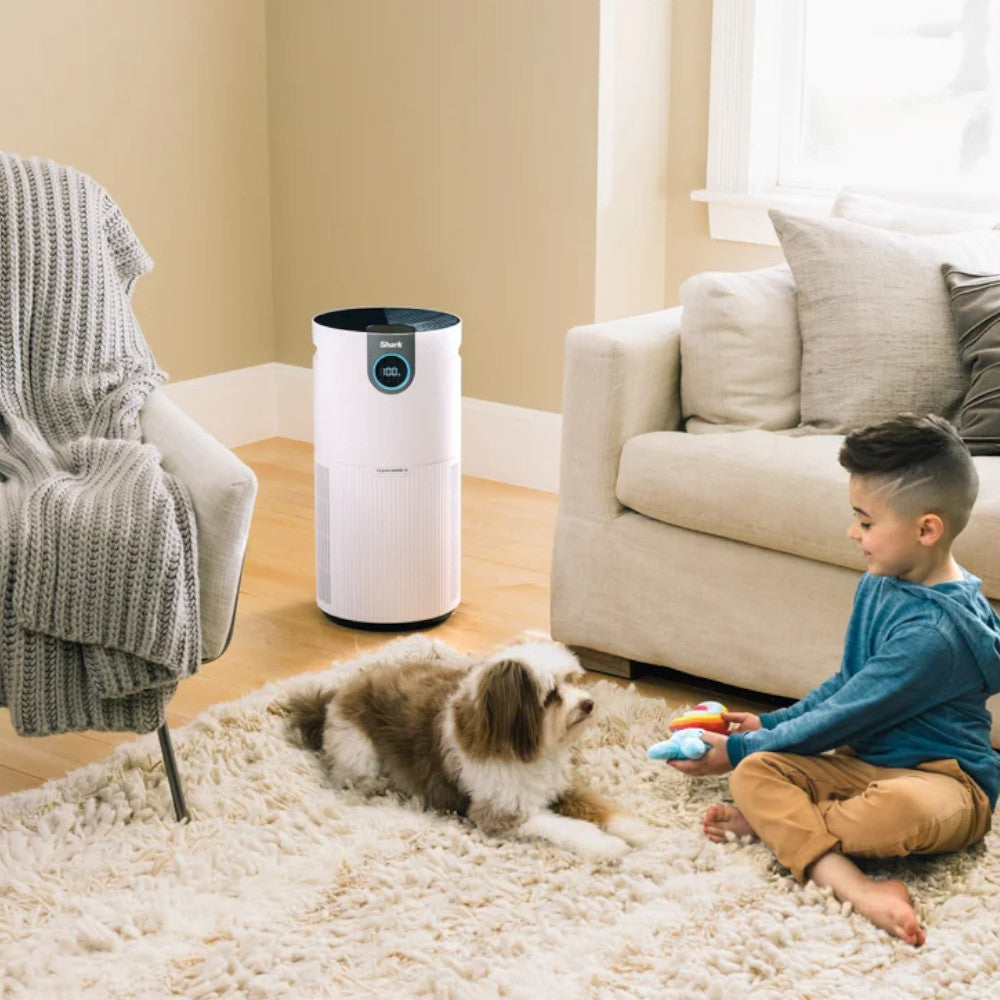 SHARK UA205 Nanoseal HEPA Air Purifier MAX with Clean Sense - Factory serviced with Home Essentials warranty