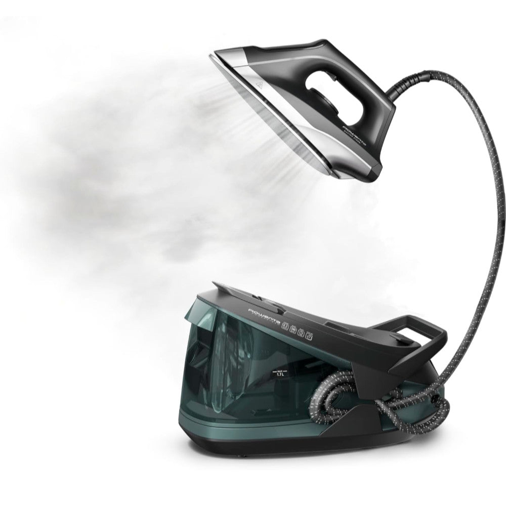 ROWENTA VR8332U1 Pro Master Steam Compact Steam Station - Factory serviced with Home Essentials Warranty
