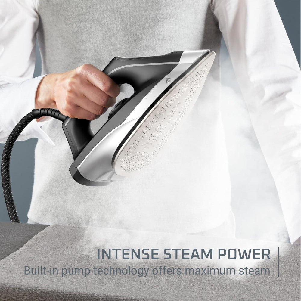 ROWENTA VR8332U1 Pro Master Steam Compact Steam Station - Factory serviced with Home Essentials Warranty