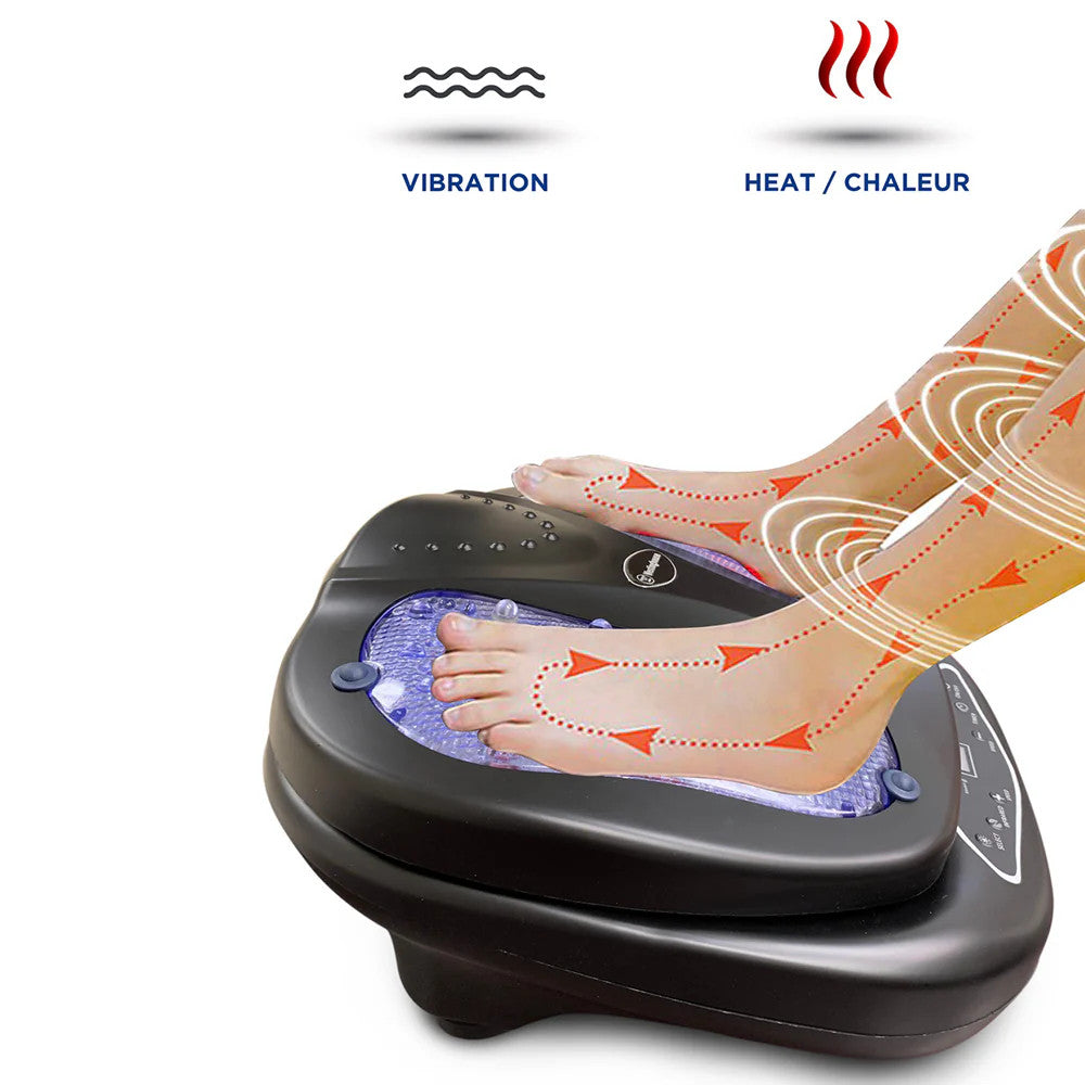 Westinghouse WES42-0909 Masseur de pieds infrarouge et vibrant - Emballage imparfait avec garantie complète