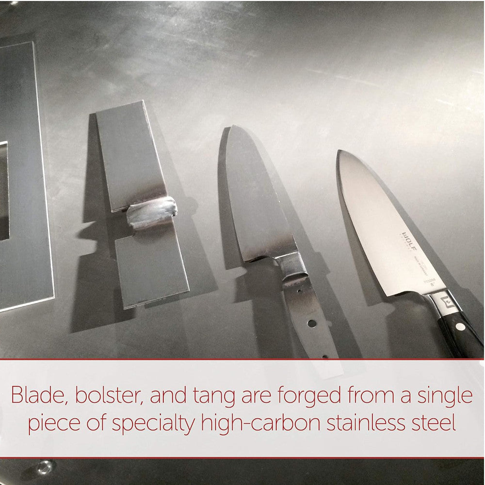 Wolf Gourmet WGCU100S 7 Piece Cutlery Knife Set- Blemished Package with Full Warranty
