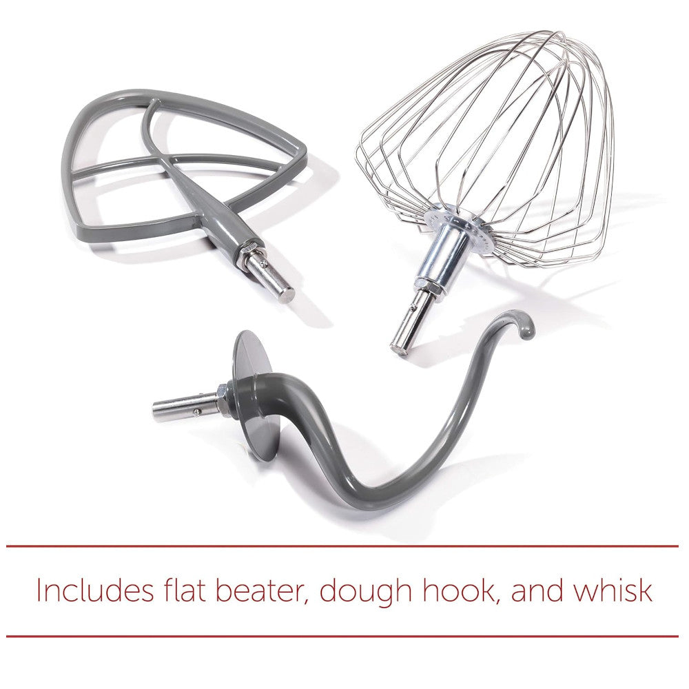 Wolf Gourmet Batteur sur socle haute performance WGSM100S 7 pintes en acier inoxydable brossé - Remis à neuf avec la garantie Home Essentials