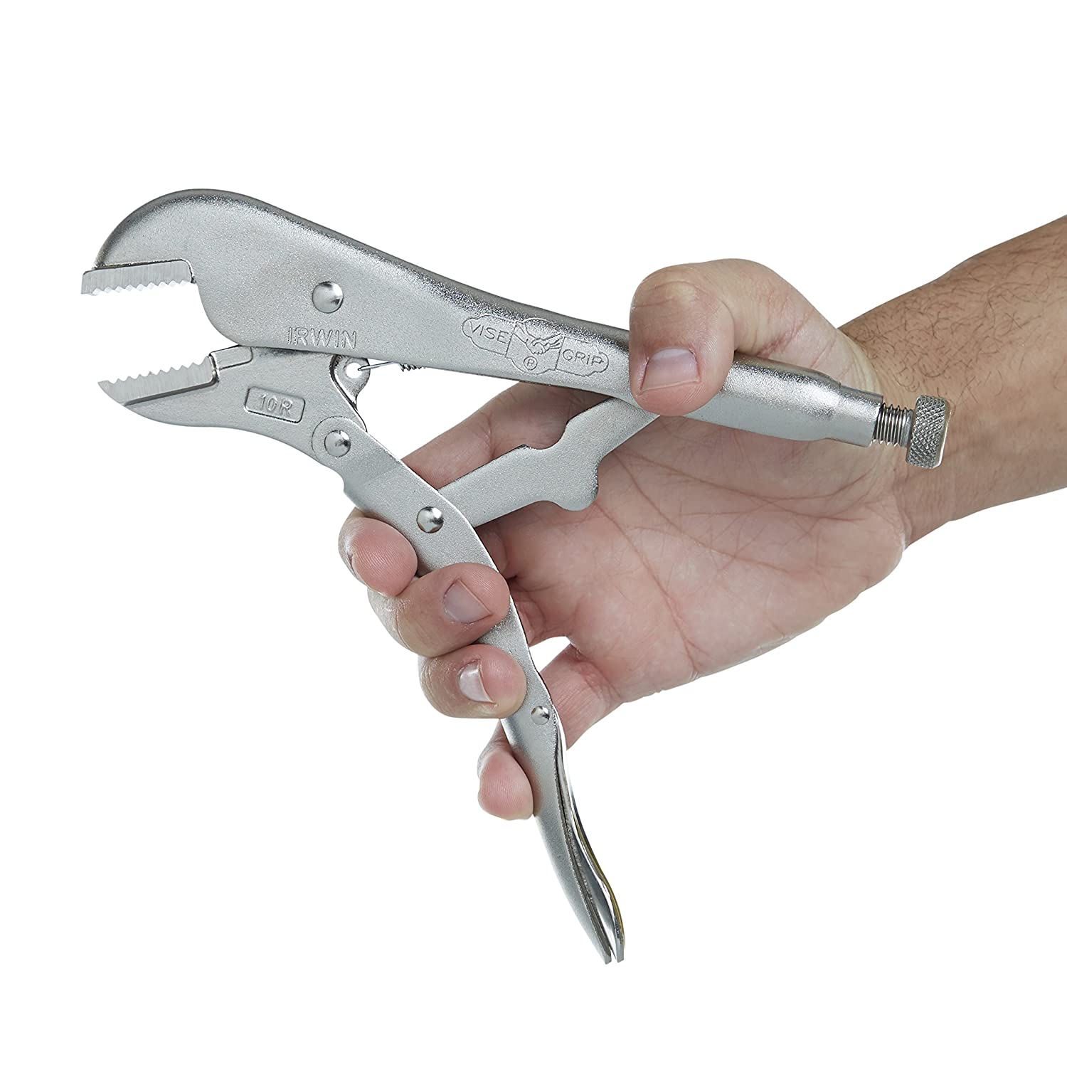 IRWIN 10R 10-Inch Straight Jaw Locking Pliers - 102L3