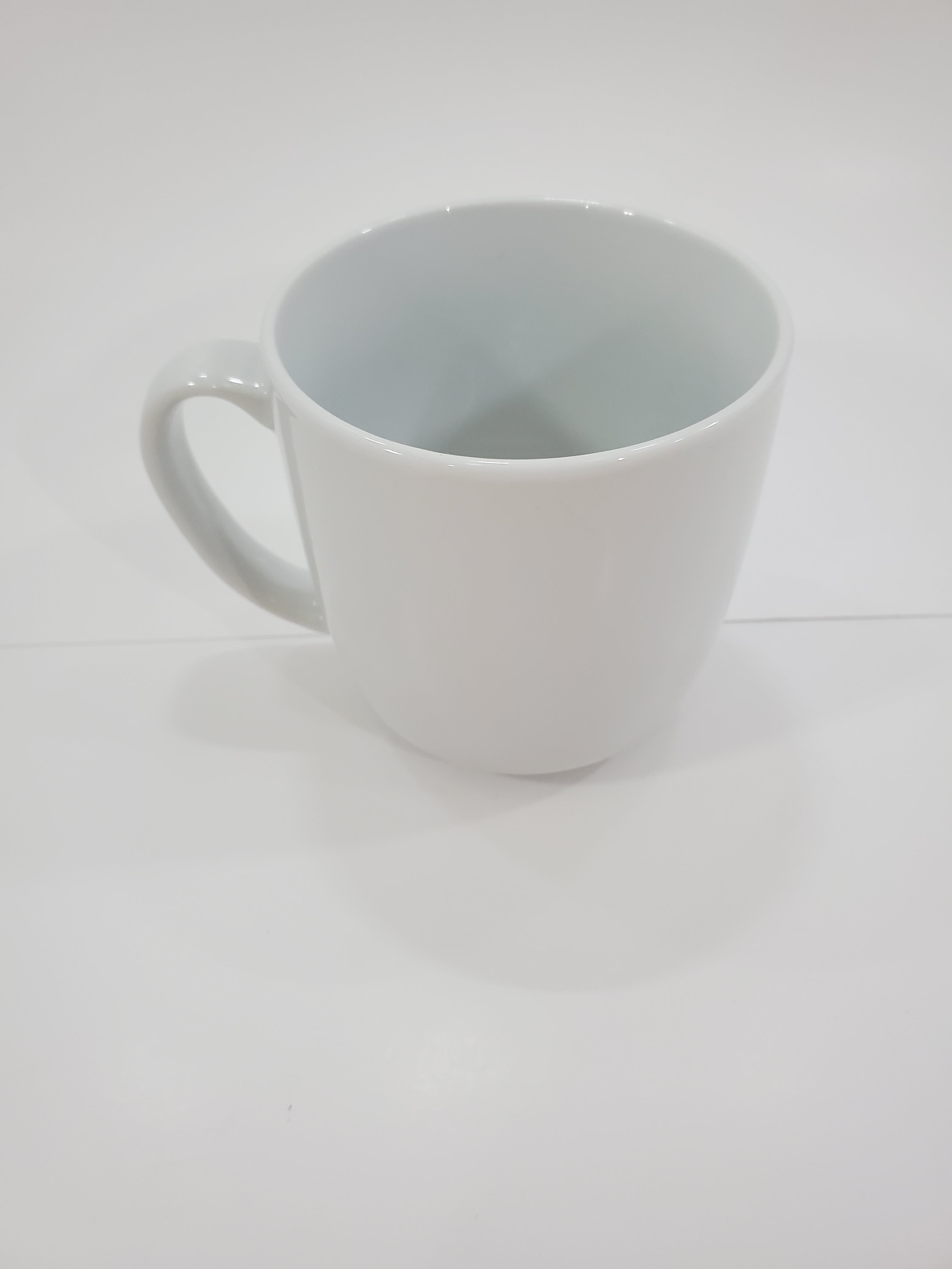 Royal White 14 Oz Porcelain Mug - 2267M