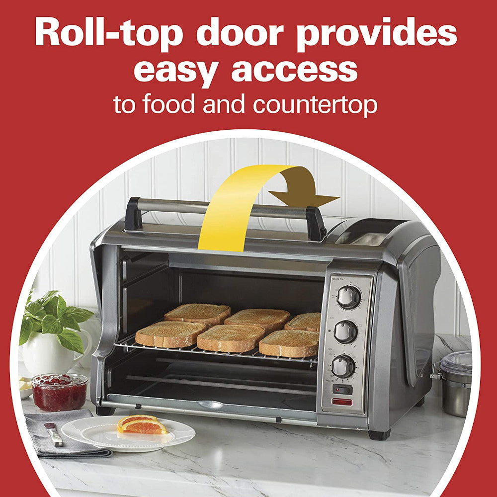 HAMILTON BEACH Easy Reach Convection Countertop Oven - 31434