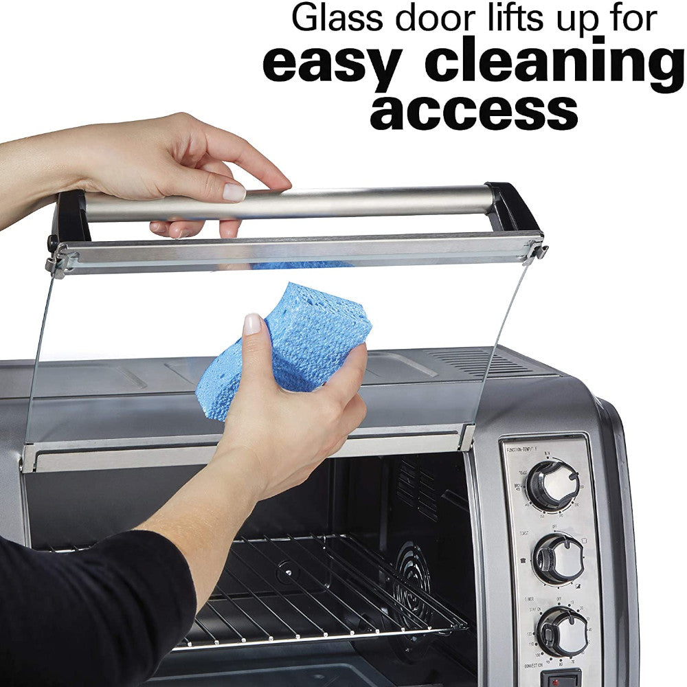 HAMILTON BEACH Easy Reach Convection Countertop Oven - 31434