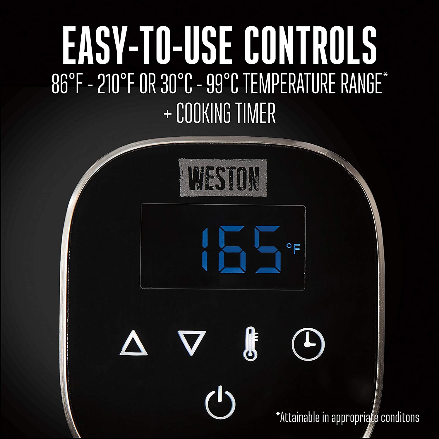 Circulateur à immersion sous vide WESTON - Entretenu en usine avec la garantie Home Essentials - 36200
