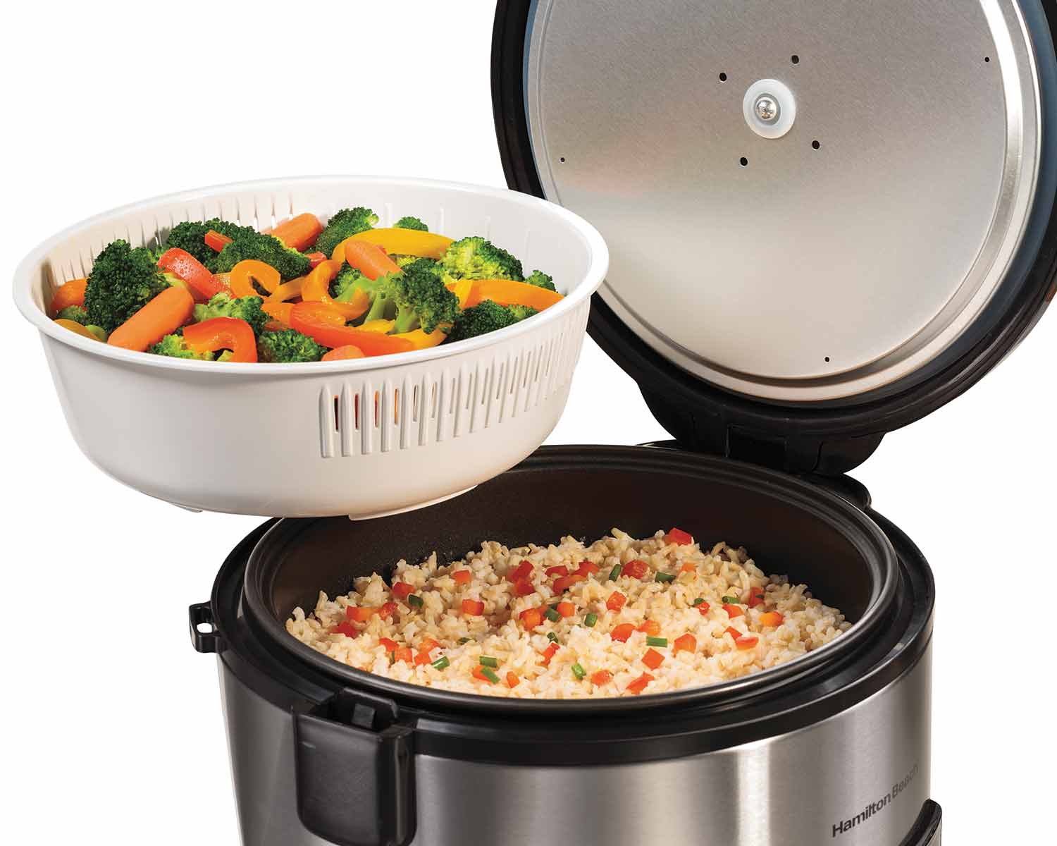 HAMILTON BEACH Cuiseur à riz numérique 20 tasses - 37543C