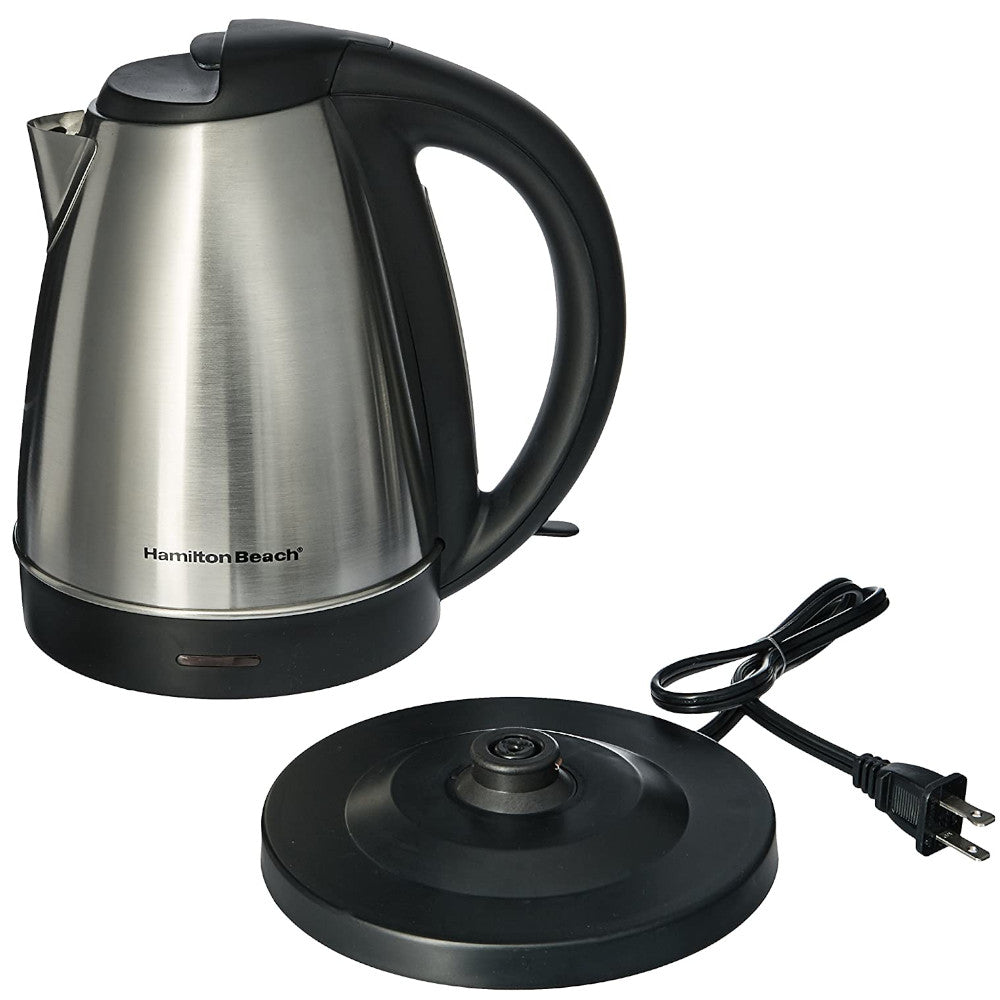 HAMILTON BEACH Cordless Electric Tea Kettle, Water Boiler & Heater, 1.7 L. - Blemished package - 40989