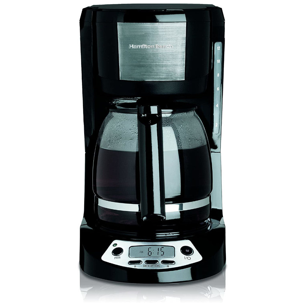 HAMILTON BEACH 12 Cup Programmable Coffee Maker - 49615C