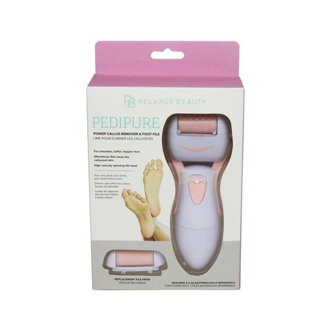 RELAXUS Pink Pedipure Power Callus Remover - 506342