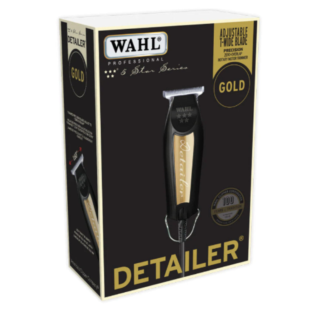 WAHL - Détaillant 5 étoiles noir et or - 56425