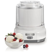HAMILTON BEACH Ice Cream & Frozen Yogurt Maker - Refurbished with Home Essentials warranty - 68880