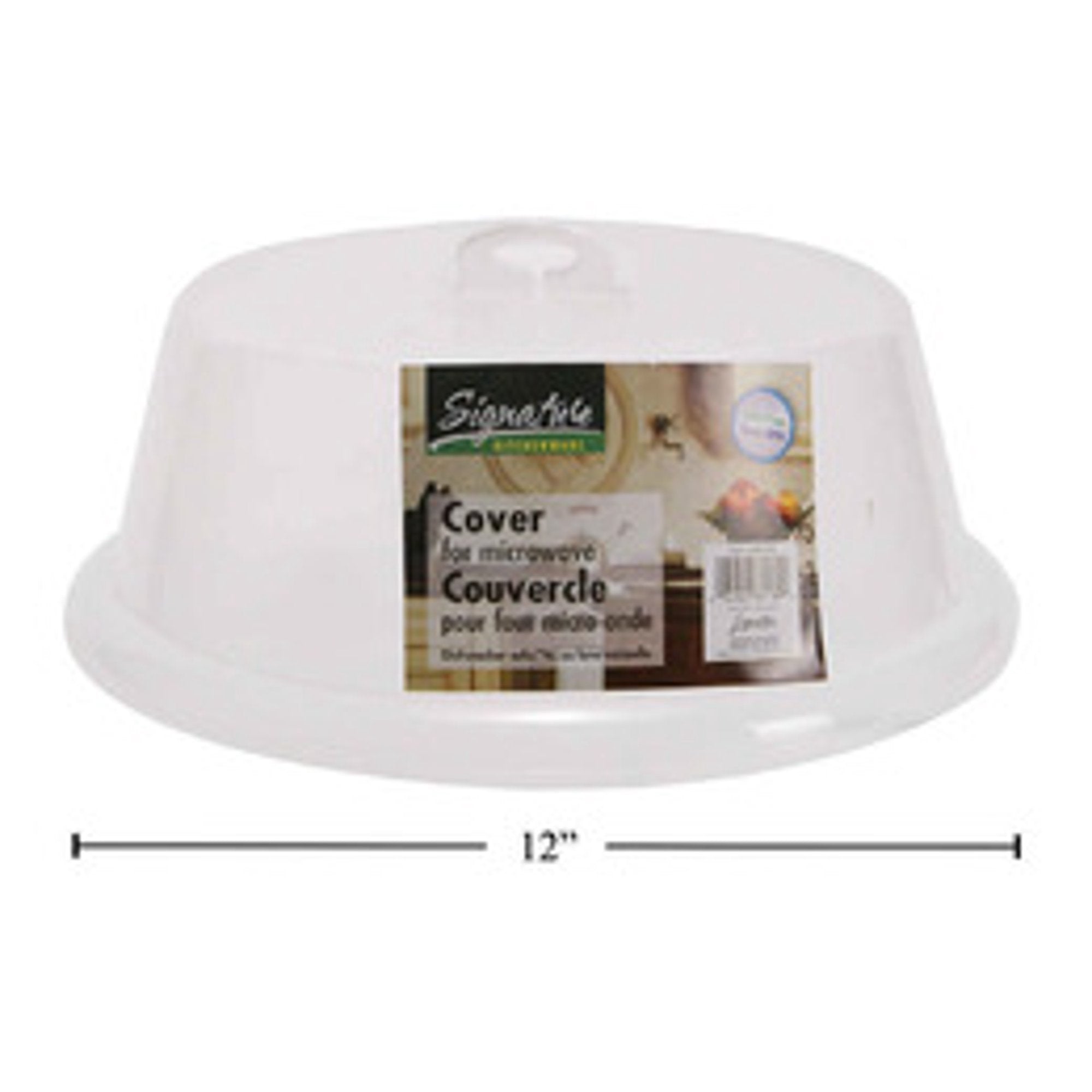 SIGNATURE Couvercle pour aliments pour micro-ondes 12" - 80189