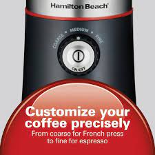 Moulin à café personnalisé 14 tasses HAMILTON BEACH - 80393C