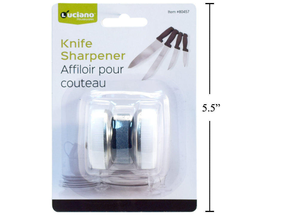 LUCIANO GOURMET Roller Knife Sharpener - 80457