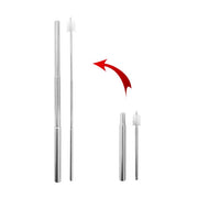 STARFRIT Paille rétractable en acier inoxydable - 0807240120CDU