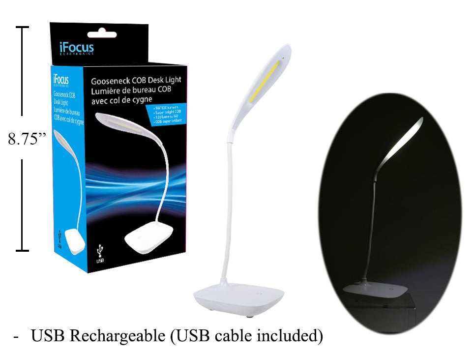 iFOCUS Cob Gooseneck Desk Light - 86904
