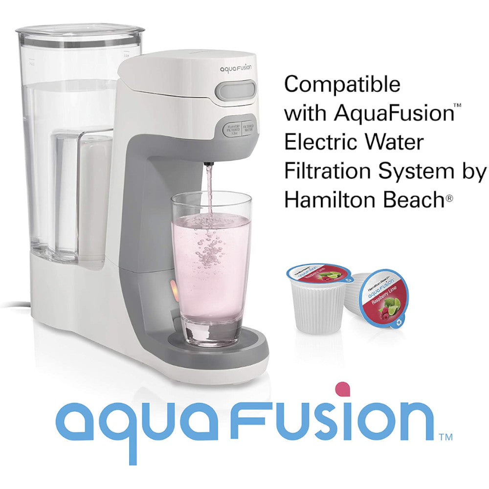 HAMILTON BEACH AQUAFUSION Capsules à saveur de framboise et de citron vert, paquet de 12 - 87361