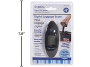 GLOBAL Digital Luggage Scale with LCD Display - 89539