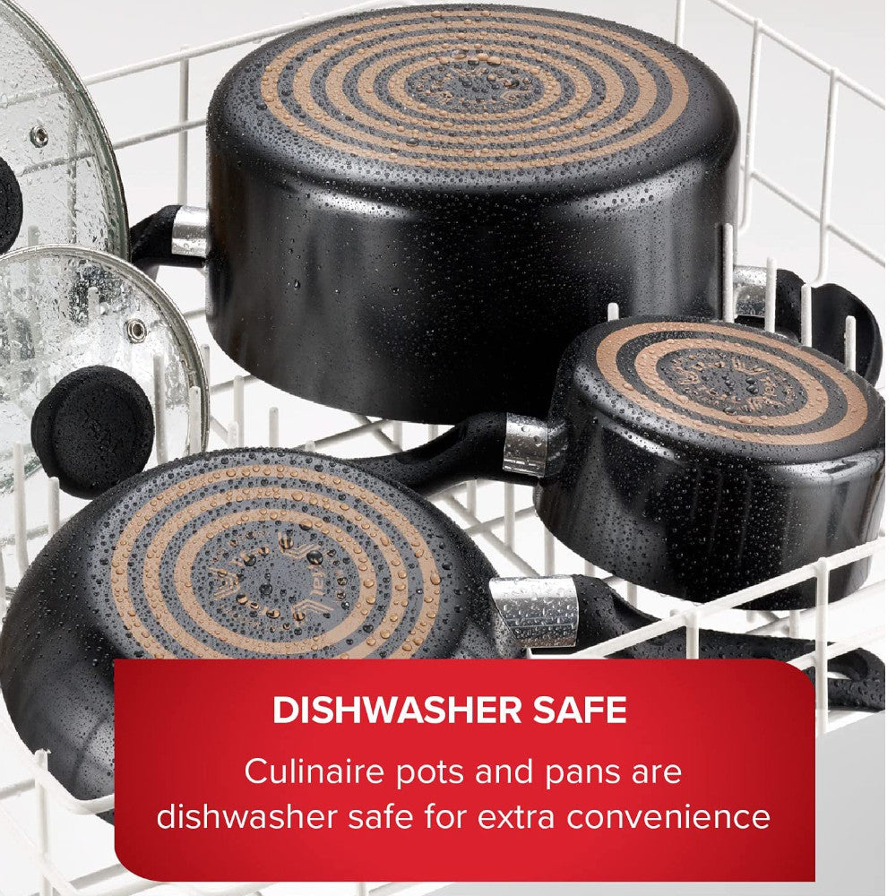 T-FAL Culinaire Lot de 2 poêles antiadhésives (20 cm/26 cm) - B058S274