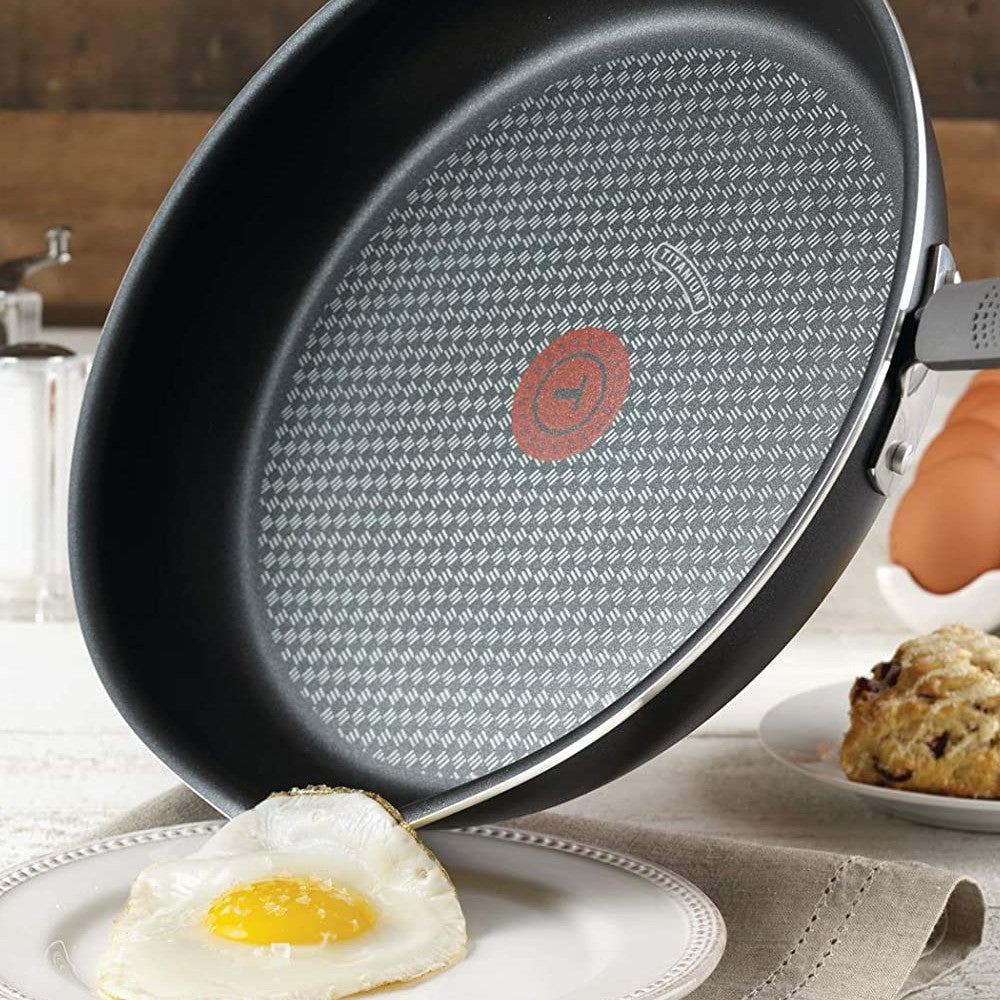Batterie de cuisine empilable antiadhésive 10 pièces T-FAL - B198SA74