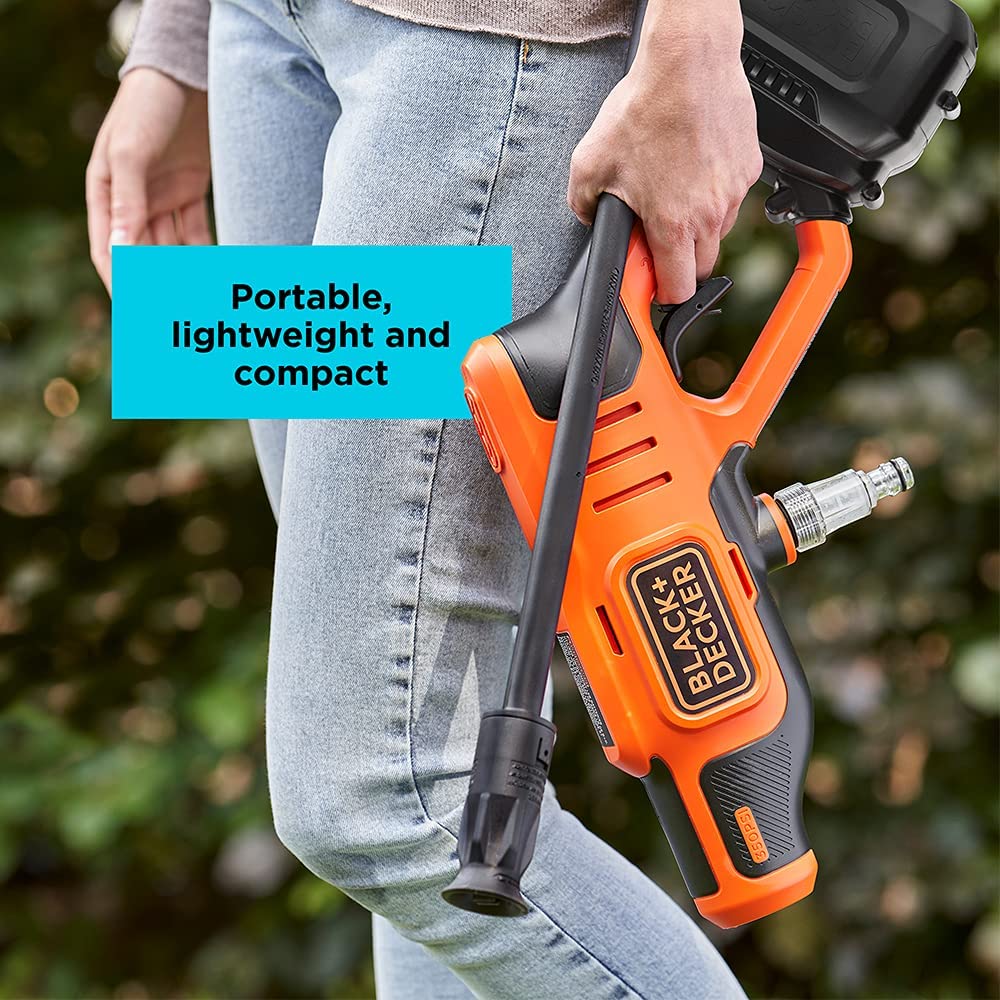 BLACK+DECKER 20V MAX Pressure Washer, 350 PSI - BCPW350C1