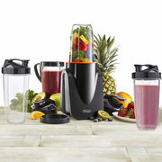 Ensemble mélangeur personnel OMEGA MeGo avec tasses et couvercles bonus - BL1002BK23 