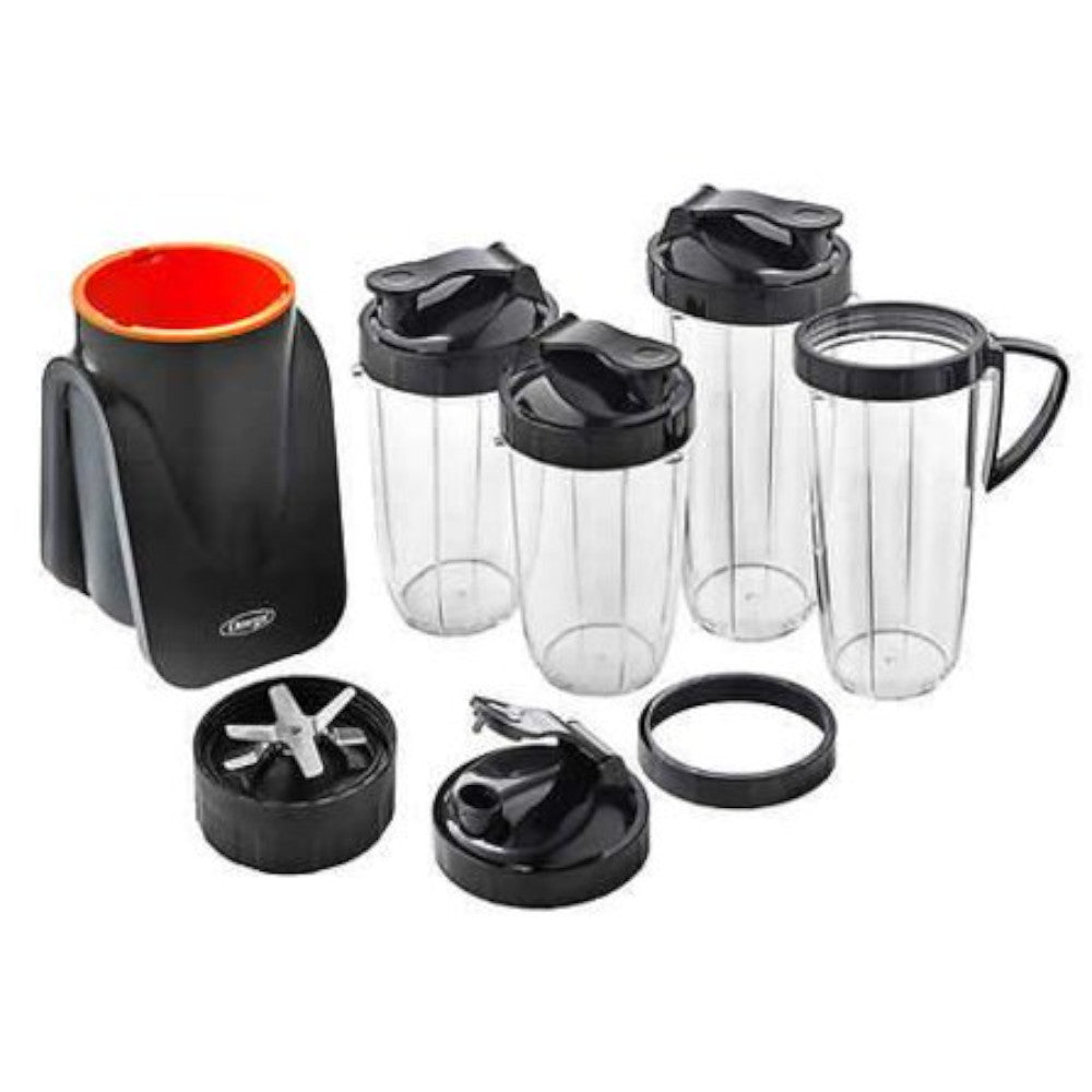Ensemble mélangeur personnel OMEGA MeGo avec tasses et couvercles bonus - BL1002BK23 