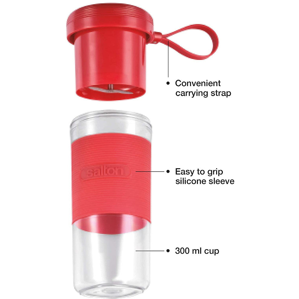 Mélangeur personnel portable SALTON Rouge - BL2045RD