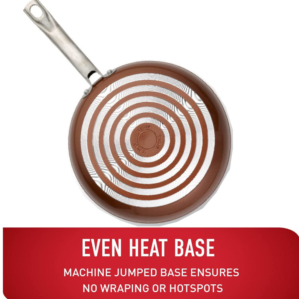 T-FAL Endura 10" Copper Ceramic Frypan - C4100564