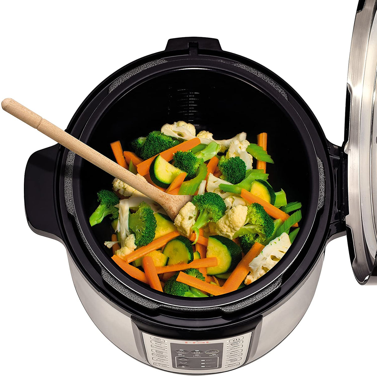 Autocuiseur électrique T-FAL Rapid Pro 12 en 1 - Emballage défectueux avec garantie complète - CY505E51