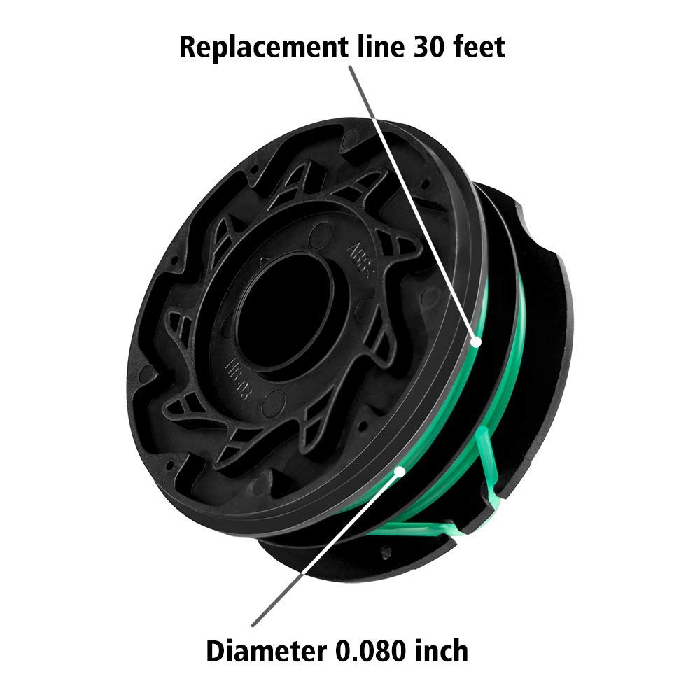 BLACK + DECKER Dual-Line Replacement Spool .080" - DF-080