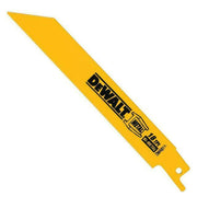 DEWALT 6" 18 TPI Metal Cutting Reciprocating Saw Blades (5 pack) - DW4811