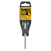 DEWALT Mèche à marteau SDS-Plus en carbure de roche 1/4" x 2" x 4" - DW5416